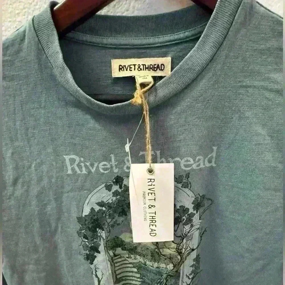 NWT Madewell Rivet & Thread Graphic Long-Sleeve Tee - Picture 8 of 8